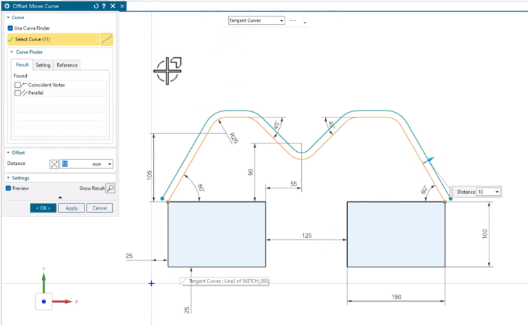 Offset Move Curve