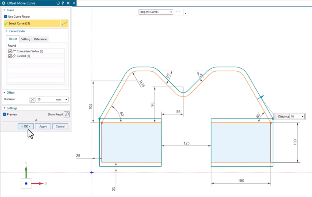 Offset Move Curve